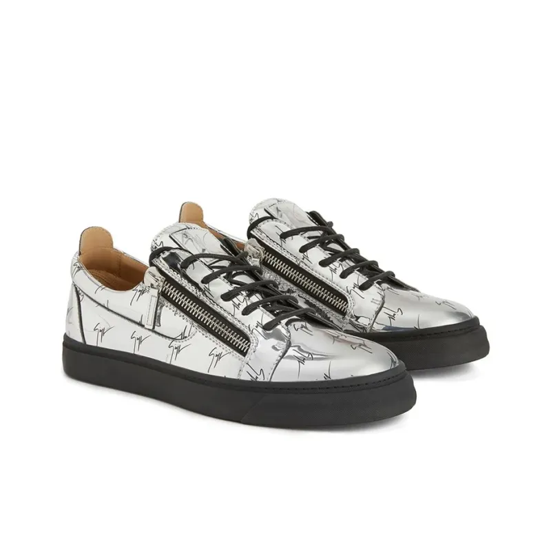 Giuseppe Zanotti Frankie Signature Logo print Sneakers-1