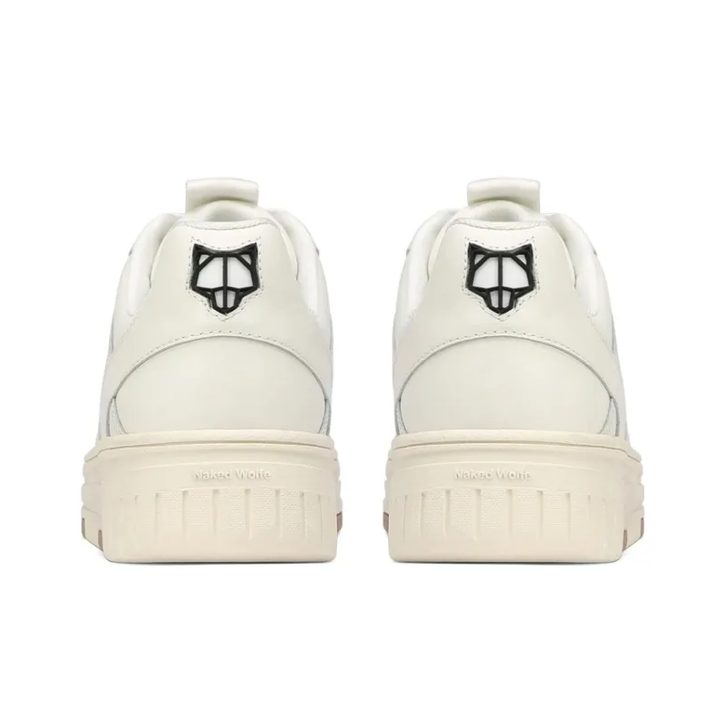 Naked Wolfe Hyde Low-Top Stylish Skateboarding Shoes Women's White-3
