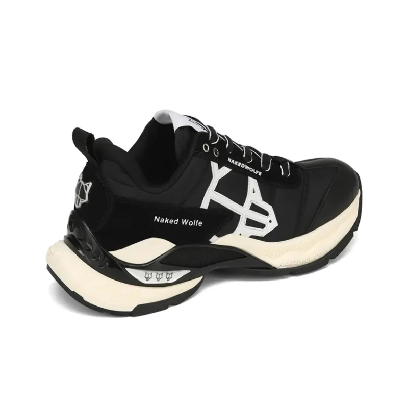 Naked Wolfe Society Low-Top Sports Casual Shoes Women's Black-2