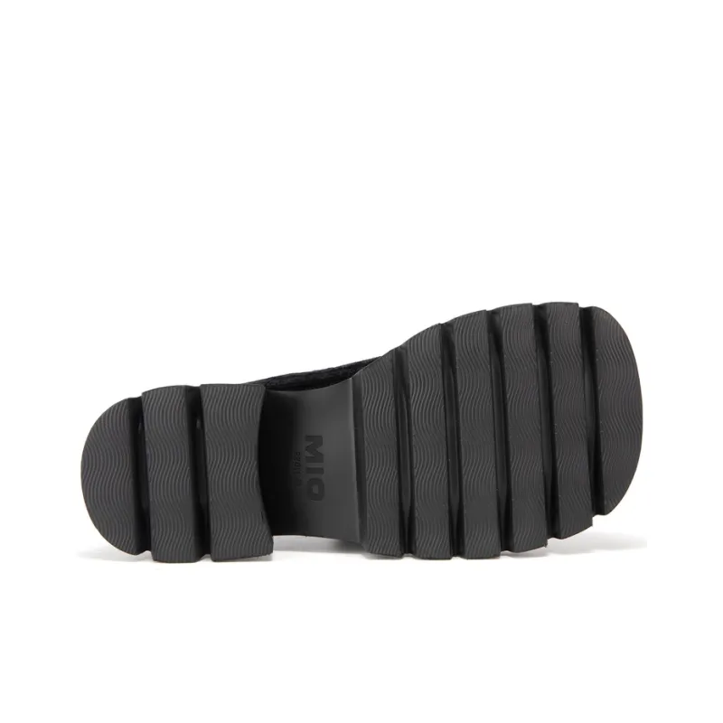 MIO Casual Single Shoes 6.5cm Women's Black-11