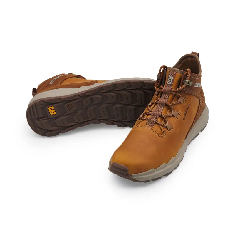 CAT Stratify WP SS23 Abrasion Resistant Mid Top Outdoor Shoes Men's Brown-2