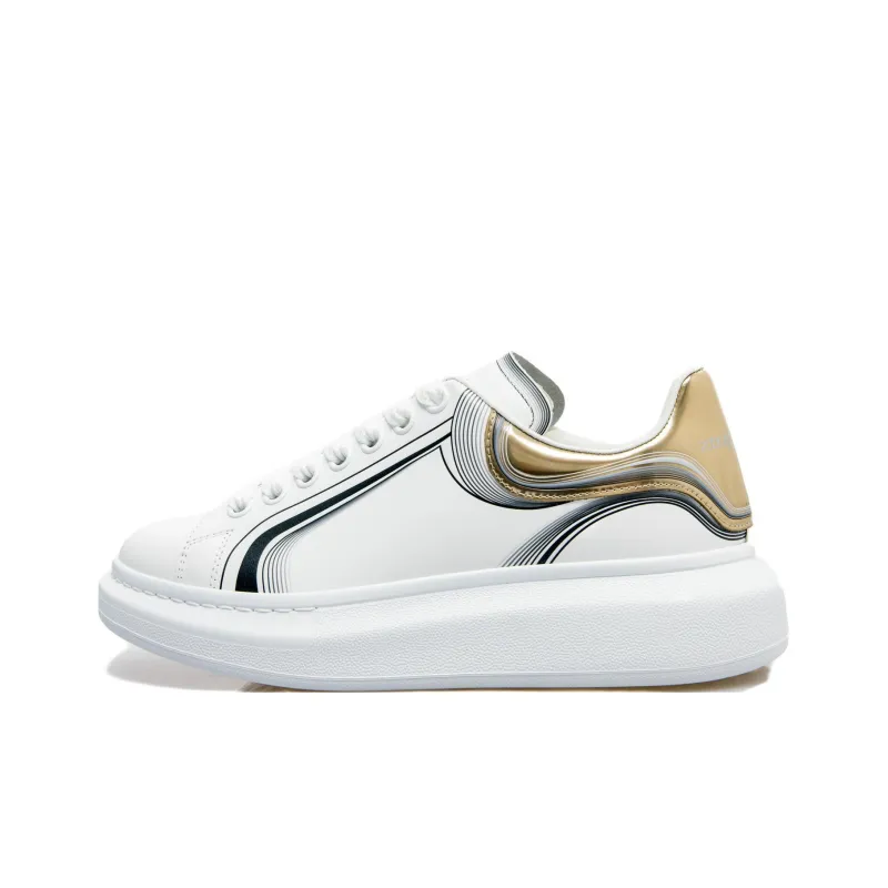Alexander McQueen Oversized White Silver-0