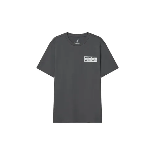 NAUTICA T-Shirts Men Black Gray