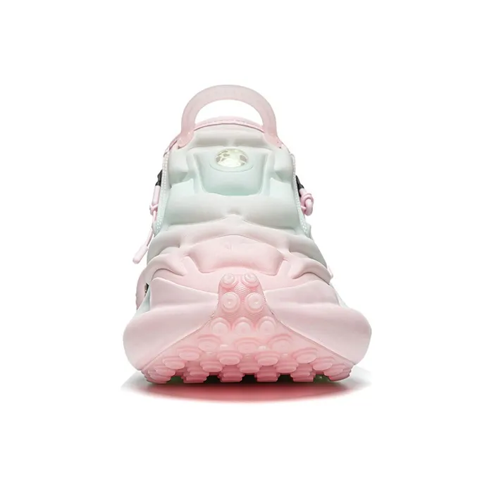 LiNing Pangu Flow Cushioning, Abrasion Resistant, And Resilient Properties Low Top Casual Shoes Unisex Cotton Candy-3