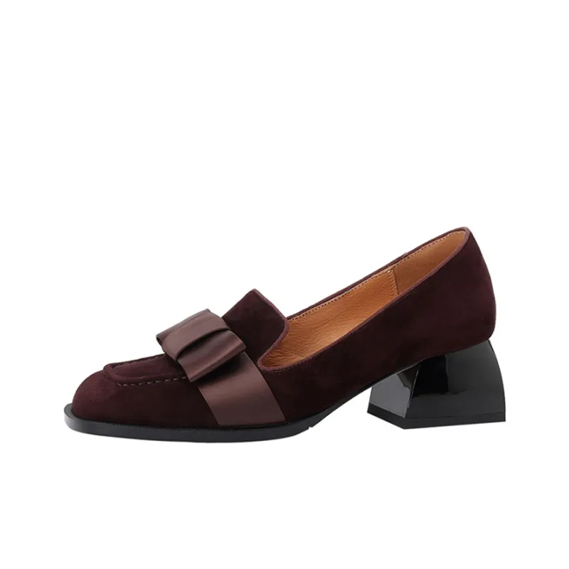 EASTTATA ET Loafers 5cm Women's-3