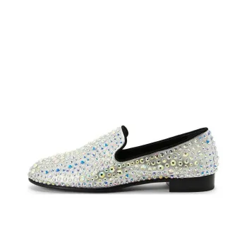 Giuseppe Zanotti Marvin Crystal embellished Loafers