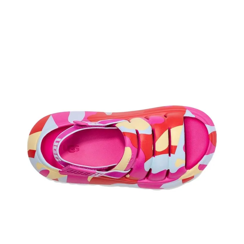 UGG Sport Yeah Slide Camopop Stylish Sandal Women's Dragon Fruit-2