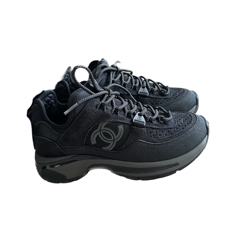 CHANEL Sneaker 'Black Calfskin'-2