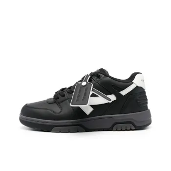 OFF WHITE Out Of Office Ooo Low Tops Black Grey White FW23