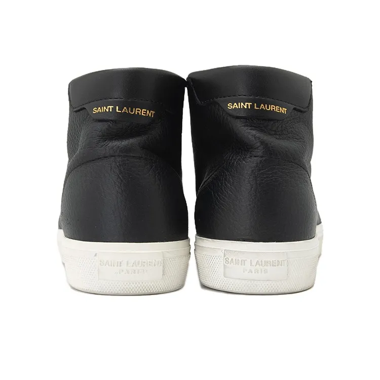 SAINT LAURENT Stylish Skateboarding Shoes Men's Black-3