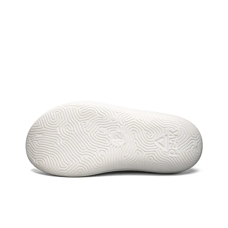 PEAK Very Small Fat Drag Slide Slippers Men White-5