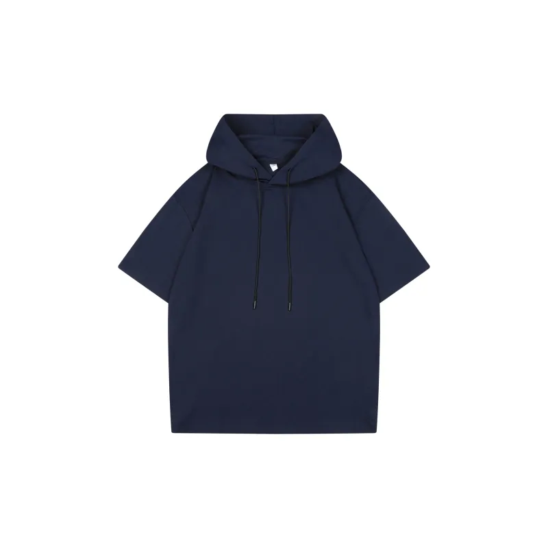 TnTn T Shirts Unisex Navy Blue-1