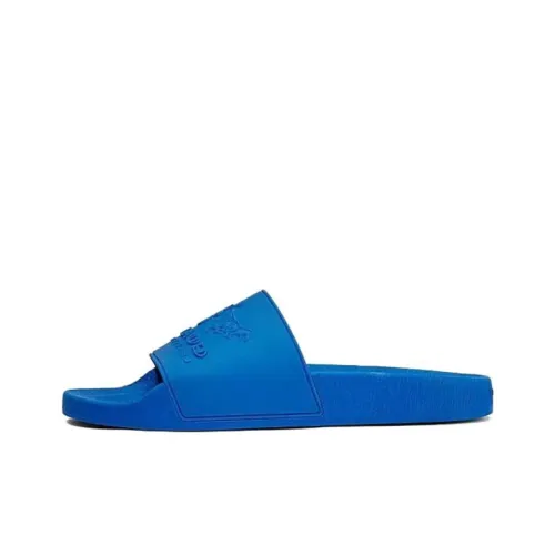 COACH Rubber Sole Slip-Resistant Slide Slippers Men's Blue