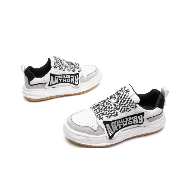 Anthony Miles Slip-Resistant Cushioning Wear-Resistant Low-Top Skateboard Shoes Men's-3