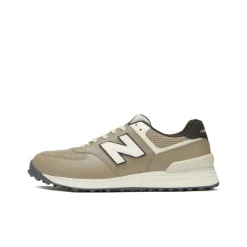 New Balance NB 574 Cushioning Wear Resistant Low Top Golf Shoes Women's Brown