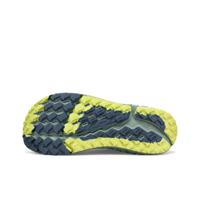 Altra Anti Slip Wear Resistant Low Top Running Shoes Men's Gray Green-4