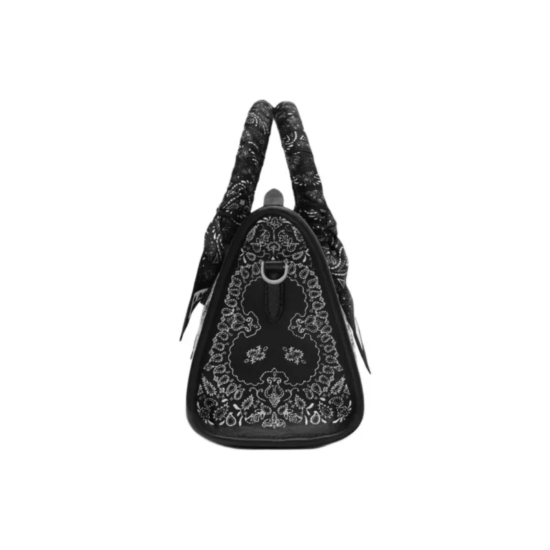 AMIRI Leather Shoulder Bag, Crossbody Bag, Handbag Mini Women's Black-2