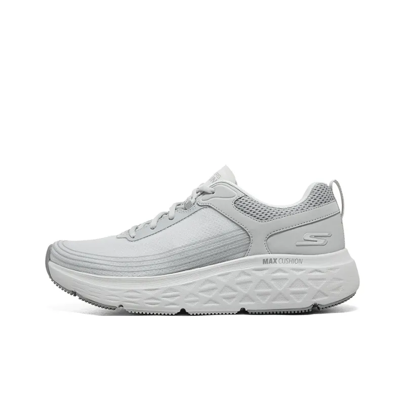 Skechers Anti Slip Wear Resistant Low Top Casual Running Shoes Men's Gray-0