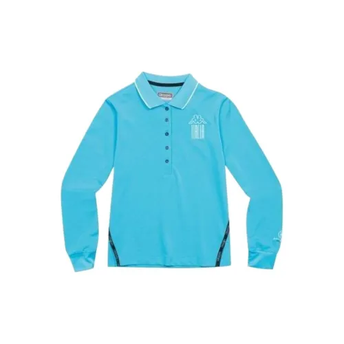 Kappa Polo Shirts Women's Coral Blue