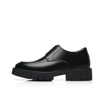 Shanpijiang Dress Shoes Men Low Top Black