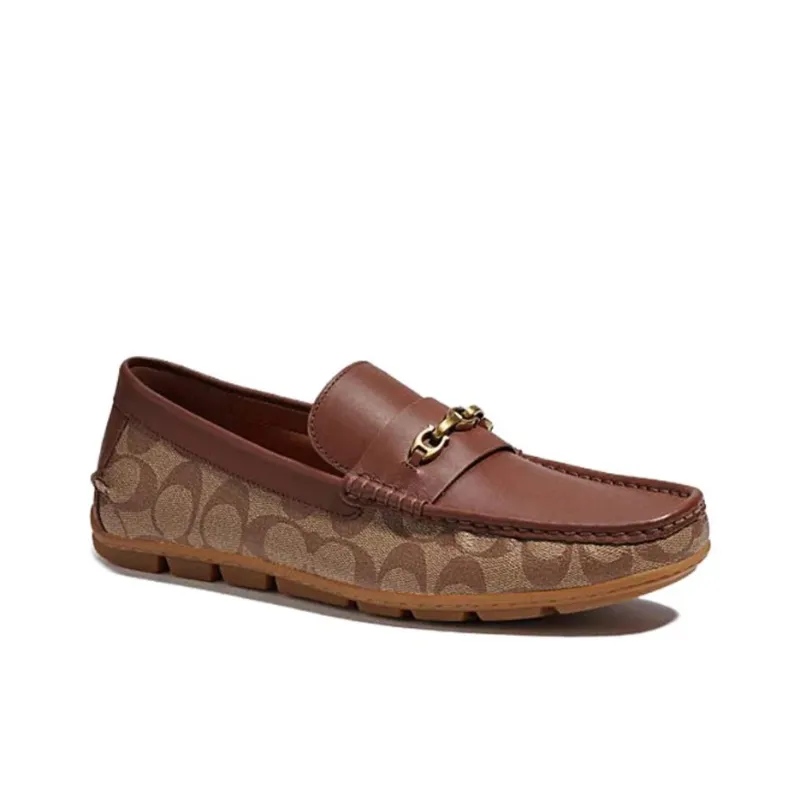 COACH MOTT Men's Casual Shoes Men's Saddle Brown-2