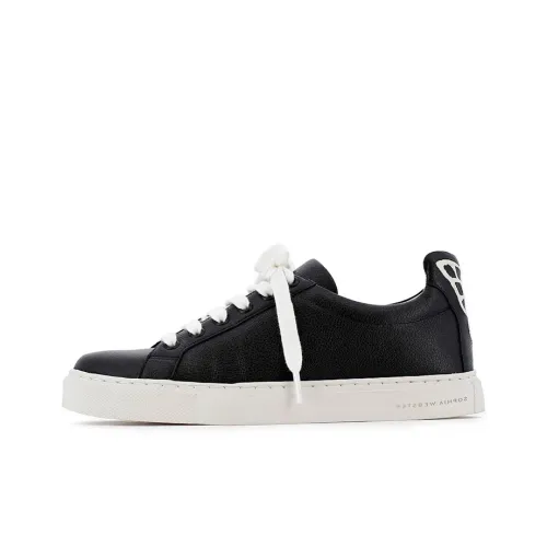 Sophia Webster Stylish Skateboarding Shoes Women's Black