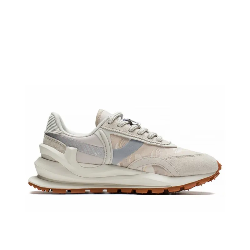 LiNing Running Shoes Men Low Top Oat Gray/Gray-1