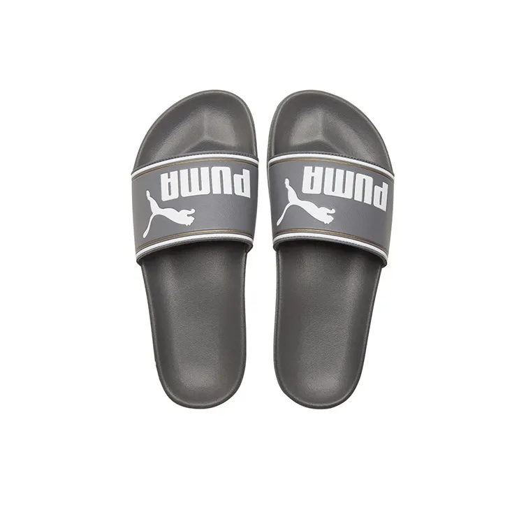 PUMA Leadcat Ftr Slippers Black/White-3