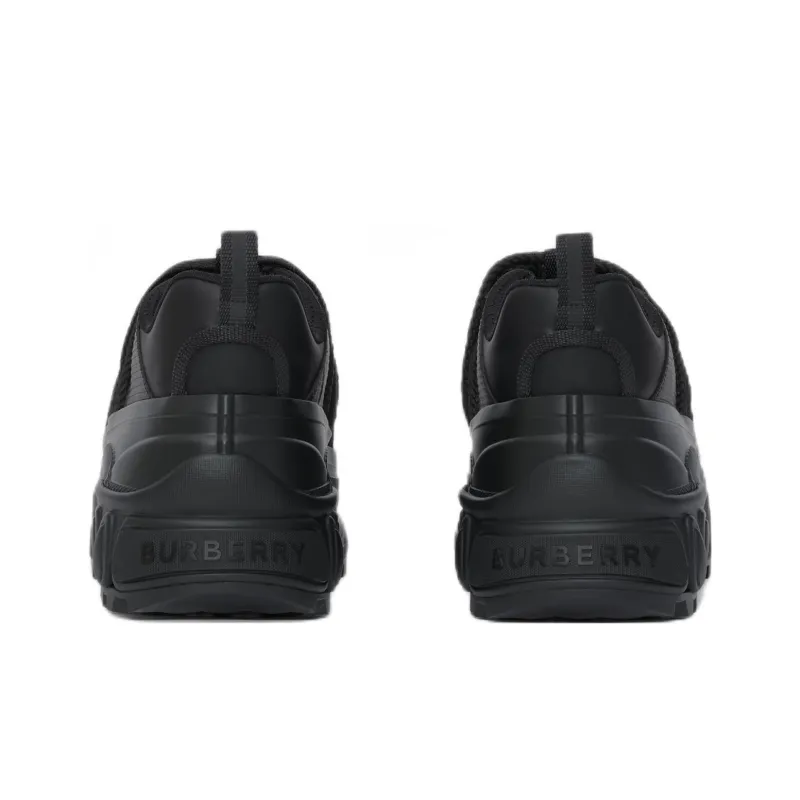 Burberry Burberry Anti Slip And Wear Resistant Coverage Low Top Sports Casual Shoes Men's Black-3