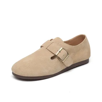 KEKAFU Women's Casual Shoes Women's Apricot/Camel