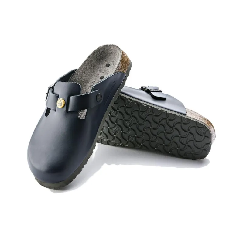 Birkenstock Tokio Esd Natural Leather Sandals 'Blue'-4