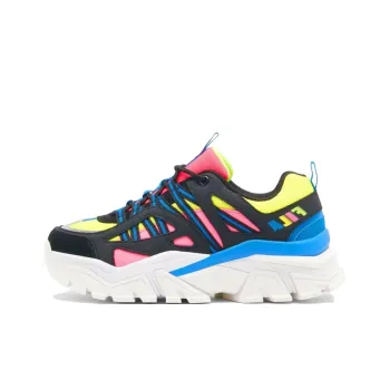 FILA Vitalize Anti-Slip Wear-Resistant Low-Top Casual Shoes Women's Black Pink