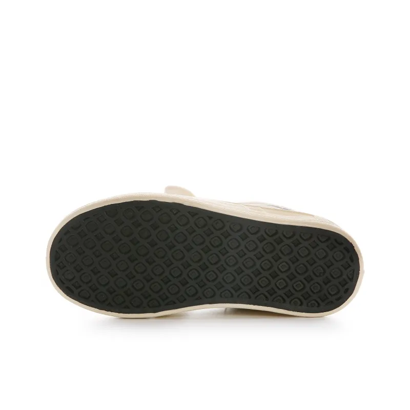 Lovely You Lightweight Low Top Skateboard Shoes Women's Beige Blue-4