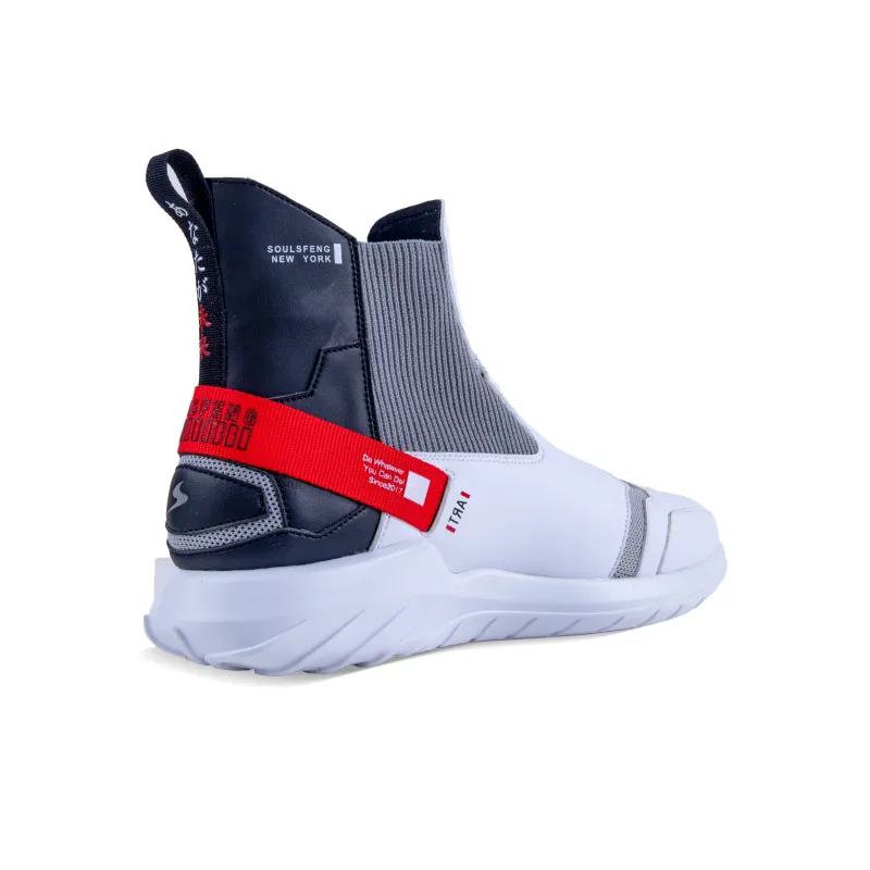 SOULSFENG High Top Training Shoes Unisex White-5