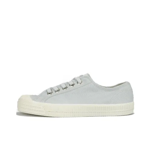 Novesta Canvas Shoes Unisex Low-Top Gray