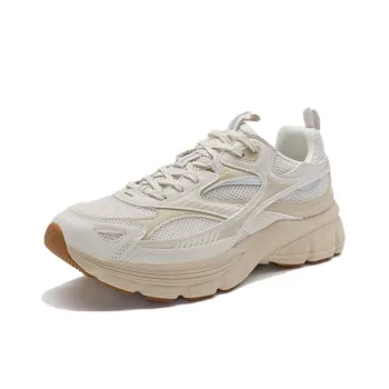 XTEP Enable Source 2000 Cushioned Slip-Resistant Low-Top Casual Shoes Men's Ecru