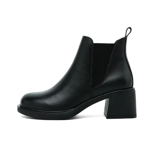 FREE BEAUTY Chelsea Boots Women's Black