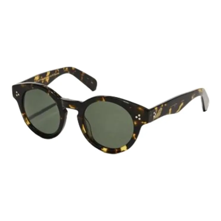 MOSCOT Acetate Oval Sunglasses Men's Tortoiseshell-0