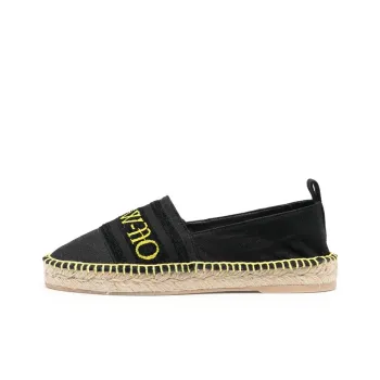 OFF WHITE Logo embroidered Espadrilles Women's