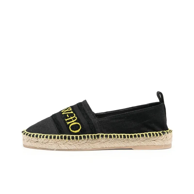 OFF WHITE Logo embroidered Espadrilles Women's-0