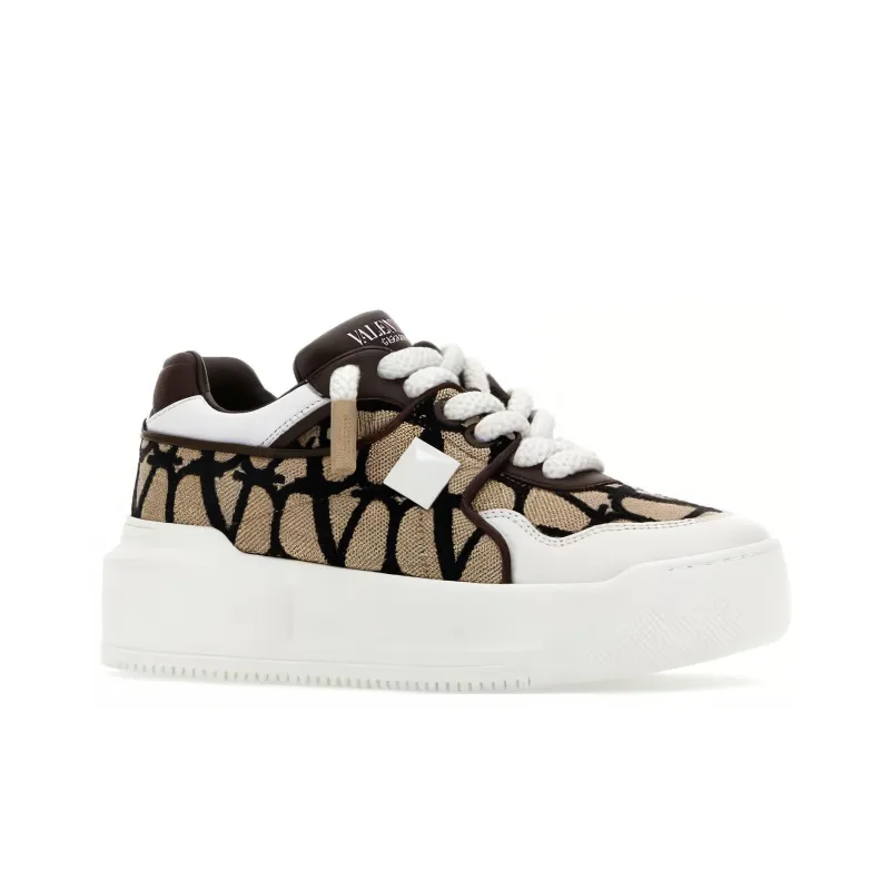 Valentino GARAVANI Low Top Skateboard Shoes Women's Brown-1