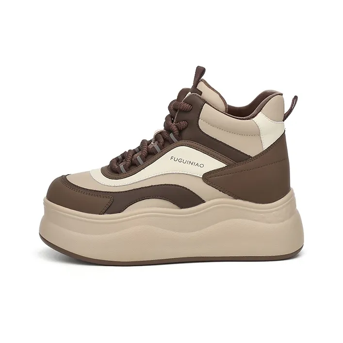 Rich Birds High Top Skateboard Shoes Women's-0