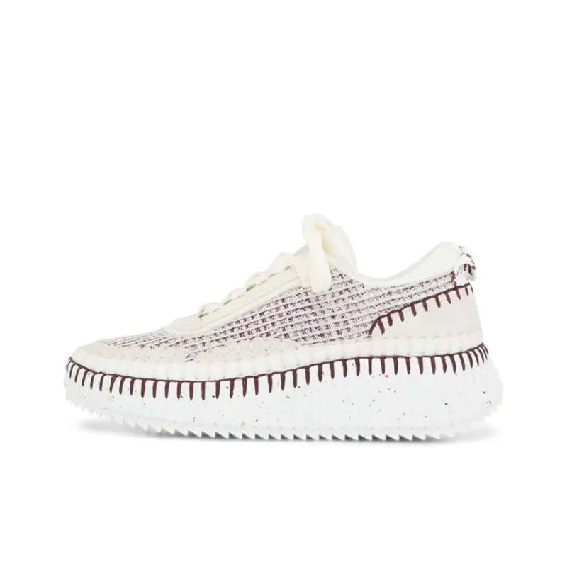 Chloé Nama Lace-Up Sneakers-0