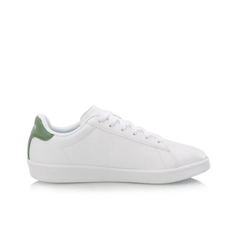 LINING Eternity Skateboard Shoes Men Low-Top White/Green-1