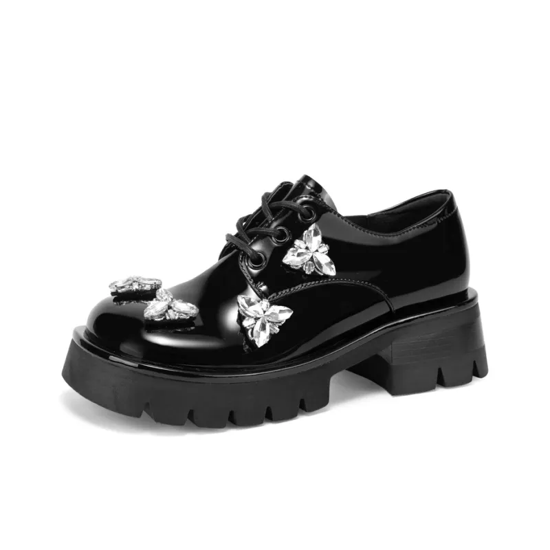 MIO Casual Single Shoes 6.5cm Women's Black-2