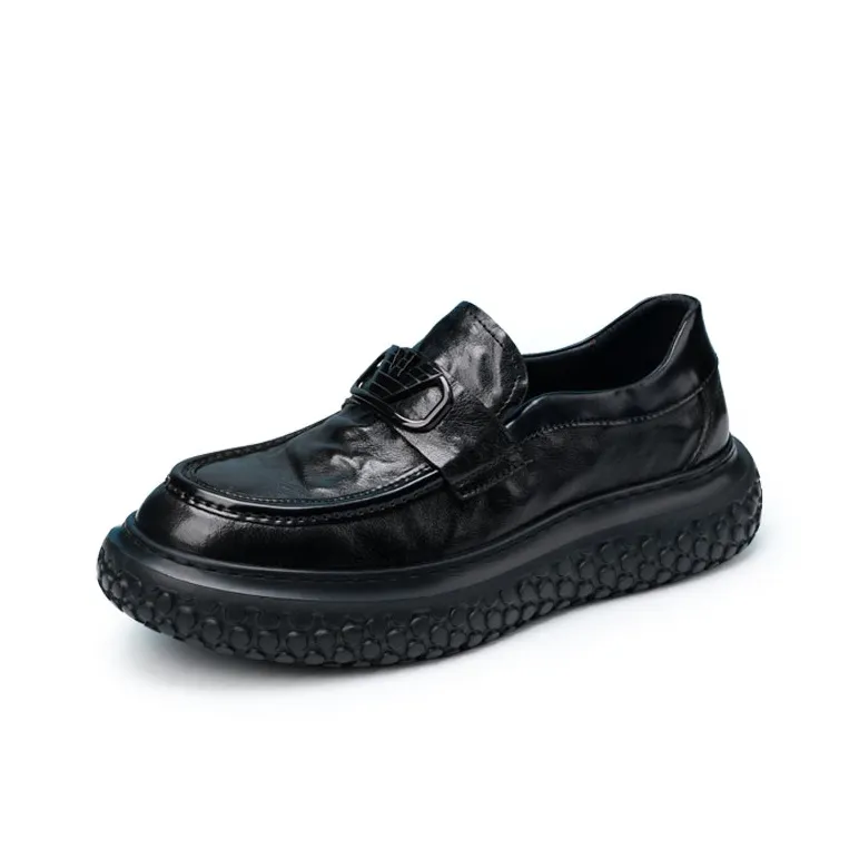 U7 Men's Casual Shoes Men's Black-0