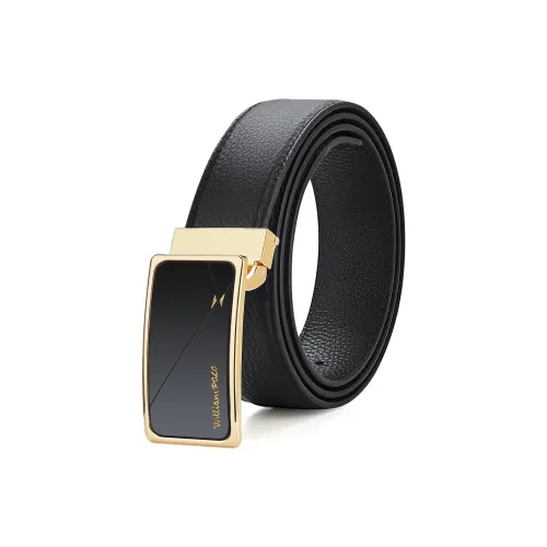 WilliamPOLO Leather Belts Men