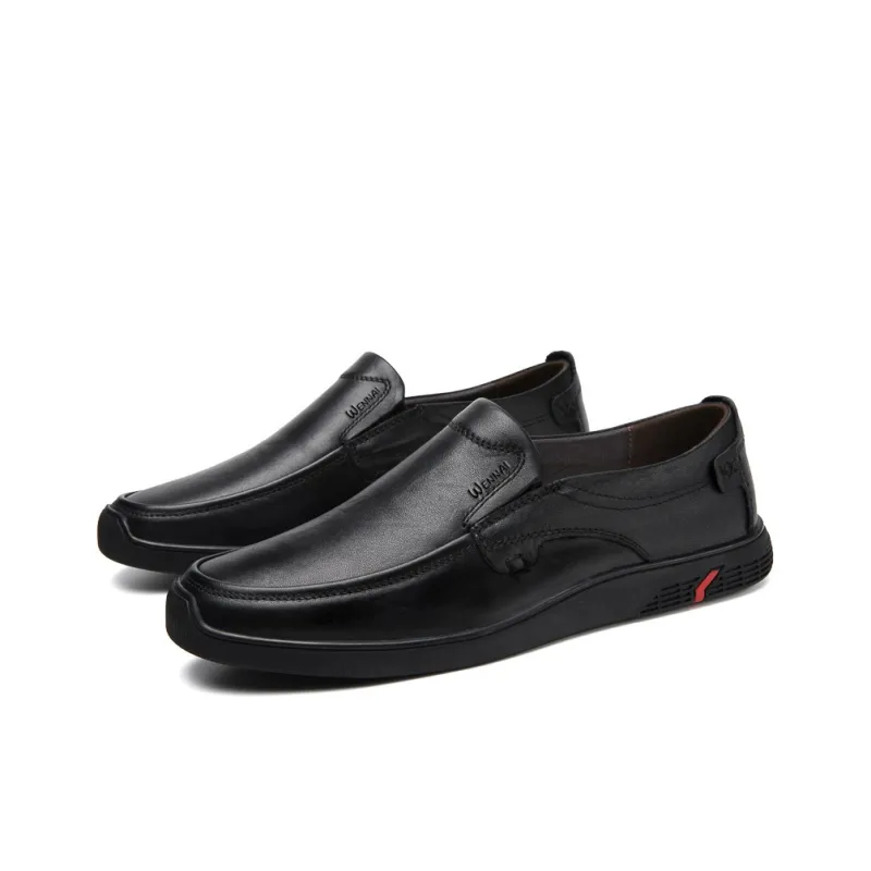 Wen Nai Casual Shoes Men's Black-3