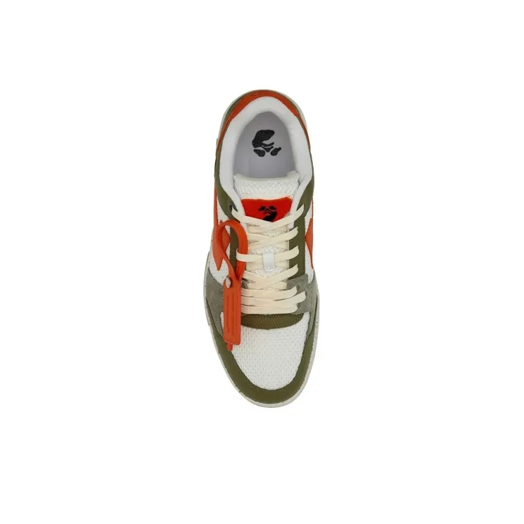 OFF WHITE Out Of Office Low Slim Military Bright Orange-3