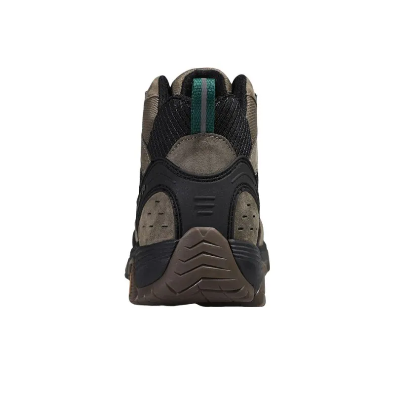 HUMTTO Shock Absorbers With Slip Resistant And Abrasion Resistant Properties High Top Outdoor Shoes Khaki-3